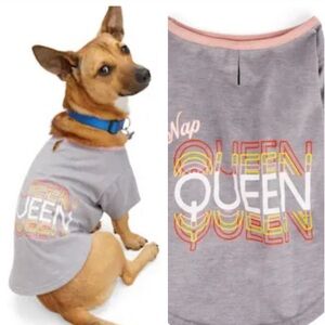 NWOT Youly Nap Queen Dog T-shirt S